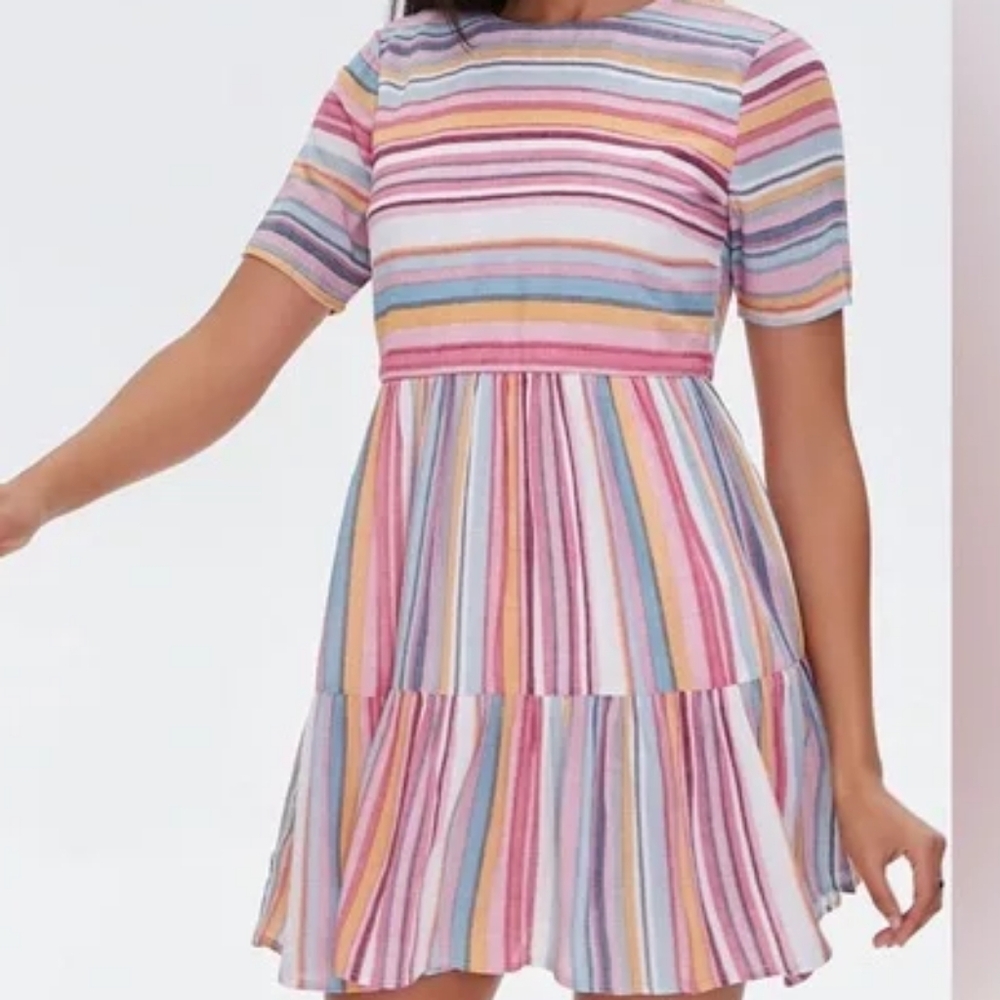 Striped Mini Dress